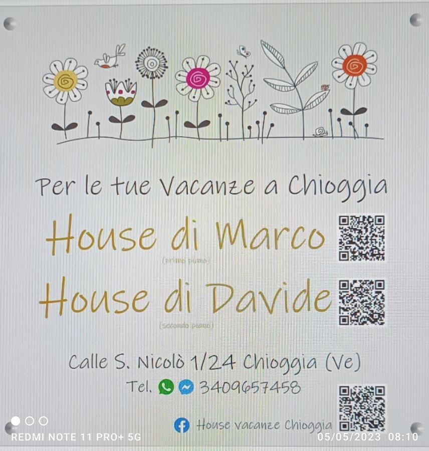 דירות Chioggia House Di Marco מראה חיצוני תמונה